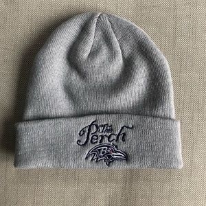 Limited Edition Baltimore Ravens "The Perch" Beanie/Winter Hat